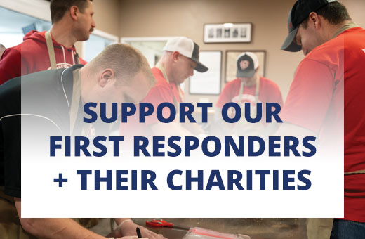 Support first responders and their charities